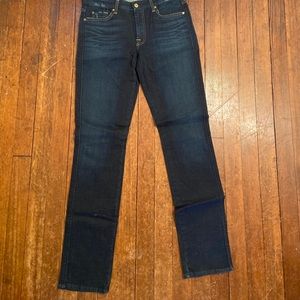 7 for all mankind “kimmie straight leg” jeans NWOT